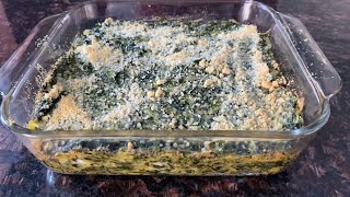 Spinach Casserole [upl. by Maryanna648]