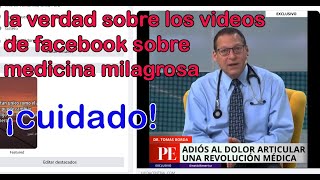 MEDICINA MILAGROSA PARA EL DOLOR DE HUESOS PUBLICIDAD EN REDES SOCIALES [upl. by Pitts]