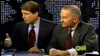 NAFTA Ross Perot and Al Gore Debate 1993 Part 3 of 8 [upl. by Carlson]