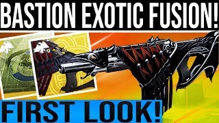 Destiny 2 BASTION EXOTIC FUSION GAMEPLAY First Look IS IT WORTH IT [upl. by Uzzia38]