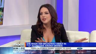 Elizabeth Gillies entrevista Morning News [upl. by Jordon]