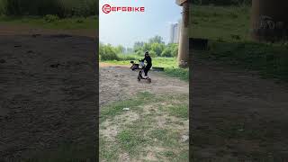 🛴5600w Electric Scooter 🏖️Offroad Riding with EFGBIKE ES09 Powerful Dual Motors Escooter automobile [upl. by Yuzik]