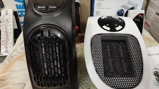 Handy Heater Portable 500W with Remote vs Handy Portable Heater 400W [upl. by Frasquito]