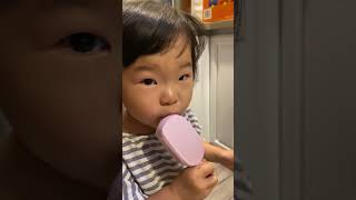 Kid tries ice cream for the first time Best of Hungry FAM 10M views [upl. by Arreyt]