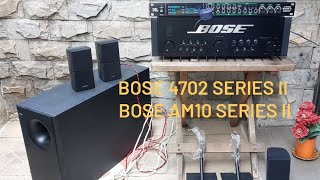 160524 Bose AM10 Series II amp Bose 4702 Series II tuyệt đỉnh giải trí nghe nhạc và karaoke [upl. by Yaeger]