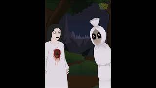 The ghost was chased away by thugs animation horrorstories komedi [upl. by Emoreg]