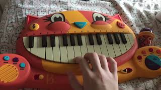 menards theme on cat piano [upl. by Naehs462]