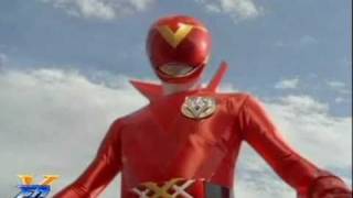 AkaRed Morph  Full transformation of all Red Rangers [upl. by Kcajyllib]