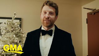 Brett Eldredge takes us behind the scenes of his holiday Glow Live Tour l GMA [upl. by Ayvid]