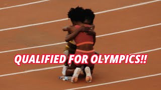 Most Epic Womens 800m Final  Mary Moraa and Her Sister Qualifies For Paris Olympics 2024 [upl. by Duval]