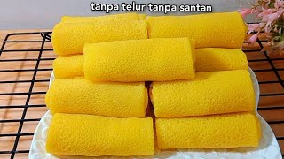 Tanpa telur tanpa santan berpori sempurna [upl. by Bobbe]