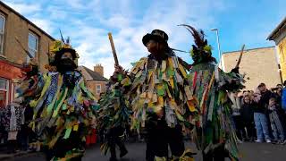 13 January 2024 Webley by Bourne Borderers at the Whittlesea Straw Bear Festival [upl. by Glantz]