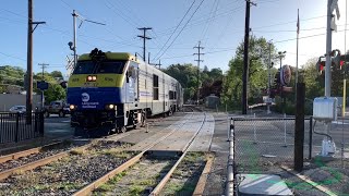 LIRR 6503 at Glen Street with Dm30ac 506 and a awesome K5LL 52220 [upl. by Walden]