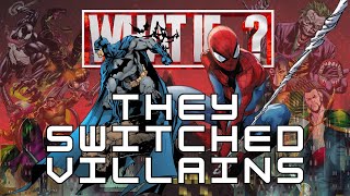 What if Spider Man and Batman Switched Villains  A SpiderMan and Batman Video Essay [upl. by Eelarol]