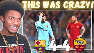 Roma INCREDIBLE Comeback vs Barcelona Reaction [upl. by Vitek]