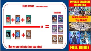 Yugioh Shaddoll Invoked Dogmatika Deck Combos Full Guide  Everything You Need To Know [upl. by Nolitta]