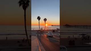 Beautiful Oceanside California Sunset 🌅 [upl. by Imuy]