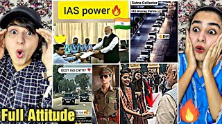 IAS  UPSC Officers Full Attitude Videos 😈🔥 Power of IAS  UPSC🇮🇳 Pakistani Reaction [upl. by Atalanti]