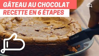 Recette Facile  Gâteau au Chocolat Fondant en 6 Étapes [upl. by Toiboid]