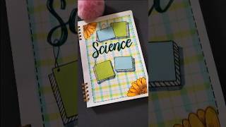 Front Page Idea shorts frontpage coverpage stickynotes science notes schoolproject diy [upl. by Virgina]