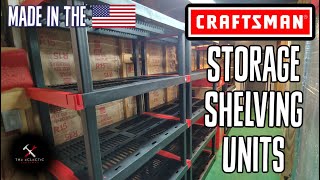 Craftsman 5Tier Storage Shelving Unit Build and Review [upl. by Torrey420]