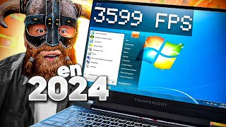 Windows 7 en 2024 para GAMERS  Que se PUEDE HACER [upl. by Huberman]