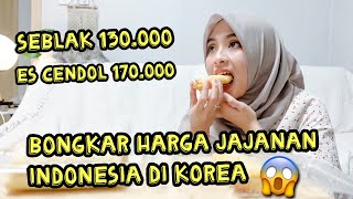 HARGA JAJANAN INDONESIA DI KOREA NYESEK BUN 😭😱 DAPET SURPRISE ANNIV DARI SUAMI ❤️🥺 [upl. by Galan]