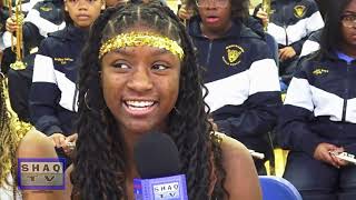 Glenn W Levey Middle School Dancers Interviews  Harvest Fest BOTB 2023 [upl. by Zenda]