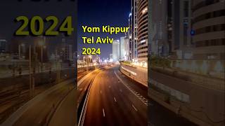 🇮🇱🙏 CarFree City Tel Aviv on Yom Kippur 2024 [upl. by Gayn869]