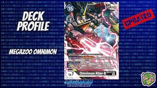 Deck profile MegaZoo Omnimon  BT15 [upl. by Doroteya]