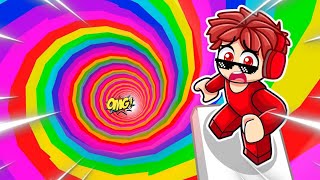 DEEPEST RAINBOW MEGA DROPPER CHALLENGE WITH SHINCHAN [upl. by Wrench]