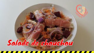 Salade de chouchou Christophine comment la faire  Allez rendezvous en cuisine [upl. by Anpas300]