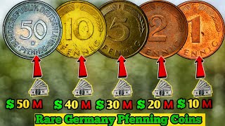 TOP 5 Most Valuable German Coins Worth quotBIG MONEYquot [upl. by Yedorb]