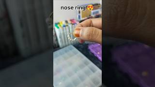 Diy nose ring 😍diydiycraftsytshortviralshort CrafterSamreen [upl. by Mosa]