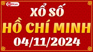 Xổ Số Hồ Chí Minh ngày 4 tháng 11  XSHCM  XSTP  Kết quả xổ số kiến thiết Hồ Chí Minh hôm nay [upl. by Ailefo]