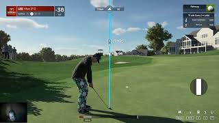 YES Im Very Relaxed and easing off the Leg Compression PGA TOUR 2K21 [upl. by Jorry624]