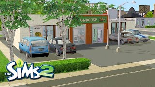 Downtown Grocery Store 🛒 The Sims 2 Speed Build [upl. by Chouest]