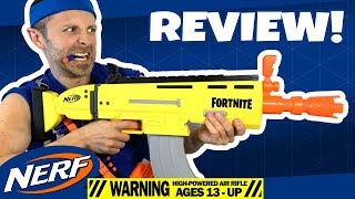 💥Fortnite Nerf Scar ARL Unboxing and Review💥 [upl. by Iht730]