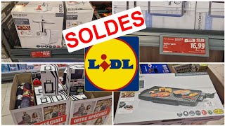 ARRIVAGE LIDL  SOLDES 10 JANVIER 2024 [upl. by Lange]