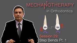 Mechanotherapy in Orthodontics Step Bends Pt 1 [upl. by Eveam]