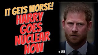 HARRY GOES NUCLEAR IS MEGHAN TO BLAME LATEST meghanandharry meghanmarkle royal [upl. by Dnalor519]