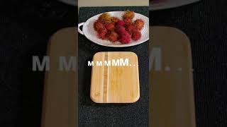 Rambutans  How to eat this amazing fruit shorts [upl. by Yriek]