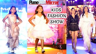 Kids Fashion Show Pune Mirror 2024  Hyatt Hotel Pune  Kinds Ramp Walk [upl. by Sairacaz]