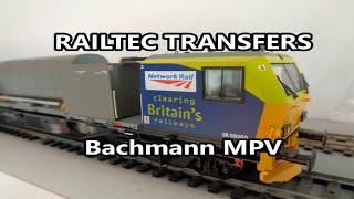 Railtec Transfers for Bachmann MPV CAMT137 [upl. by Kos882]