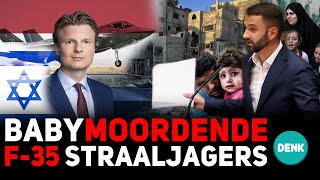 💔🍉Stephan van Baarle DENK Onderdelen voor babymoordende F35’s uit Nederland [upl. by Melany3]