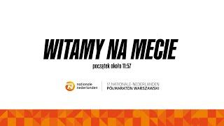 Widok z mety 17 NationaleNederlanden Półmaratonu Warszawskiego [upl. by Skinner]