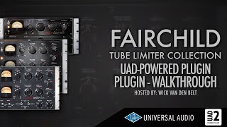 UAD  FairChild plugin collection walkthrough [upl. by Sill170]