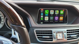 Wireless CarPlay and AndroidAuto in Mercedes EClass 2012 2013 2014 2015 W212 [upl. by Gebhardt499]