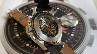 Strela Chronograph Doctors watch 40mm MED40LAB wwwPoljot24de [upl. by Yrgoerg]