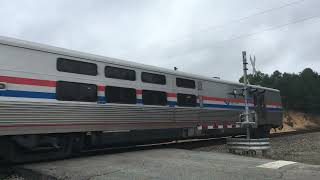 Amtrak 20 Crescent Train near Danville VA [upl. by Sregor564]